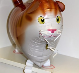 Folienballon Airwalker Katze