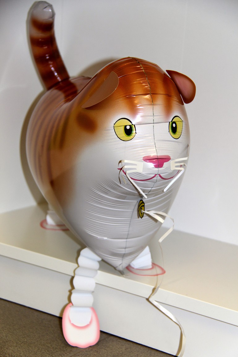 Folienballon Airwalker Katze