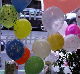 bunte Luftballons