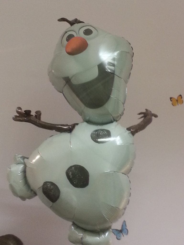 Folienballon Olaf
