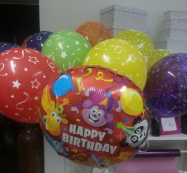 bunte Kinderluftballons