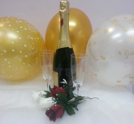 Luftballone Just Married