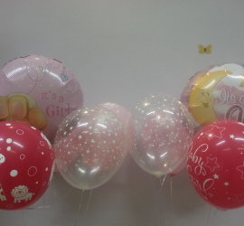 Latexballons It´s a girl