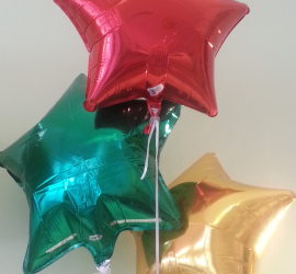 Foliensterne in verschiedenen Farben - Super geeignet als Weihnachtsdekoration, uvm.