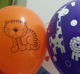 Latexballon Katze