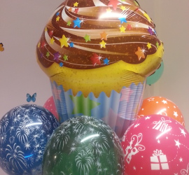 Folienballon Cupcake