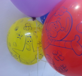 Latexballon Patrick Sandy Cheeks
