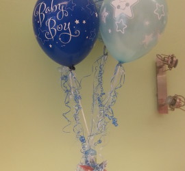 Latexballon blau Baby Boy