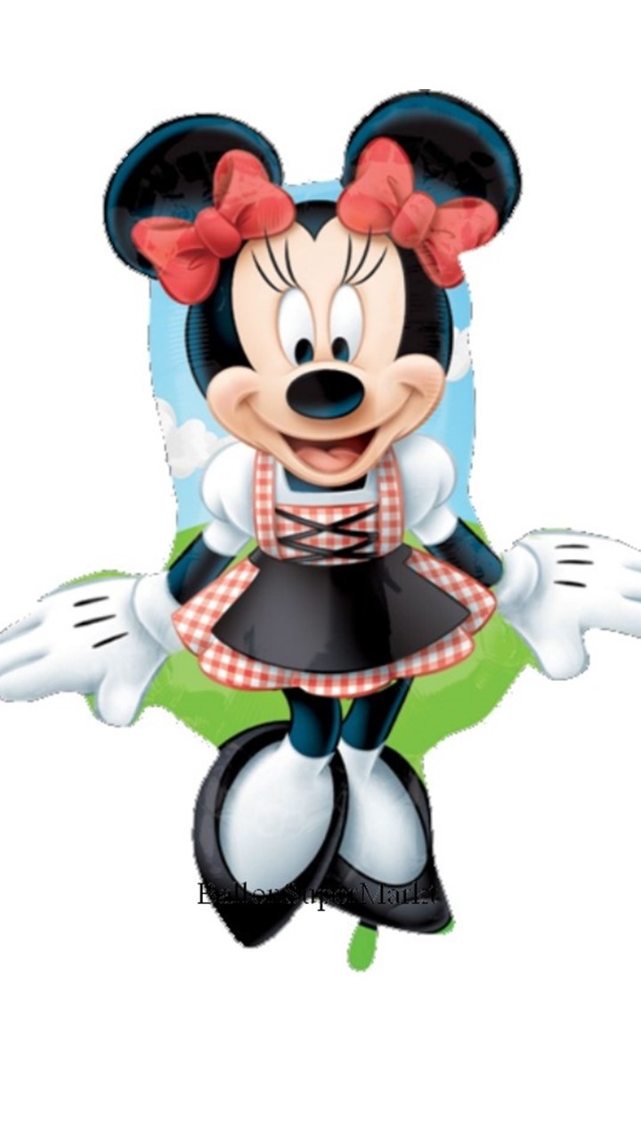 Minnie Maus Dirndl Folienballon