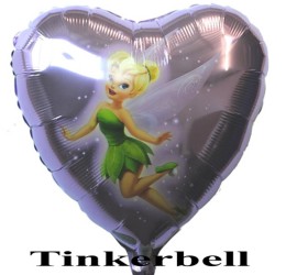 Tinkerbell Folienballonherz