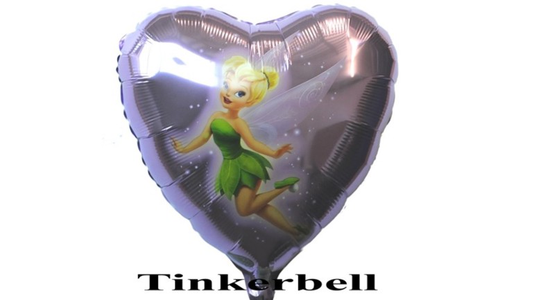 Tinkerbell Folienballonherz