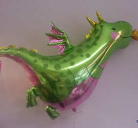 Folienballon Elliot das Schmunzelmonster