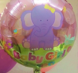 Folienballon Baby Elefant