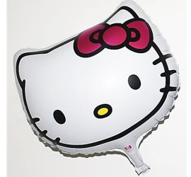 Folienballon Hello Kitty Kopf