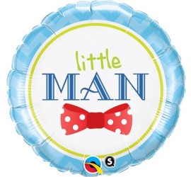 Folienballon Little Man blau