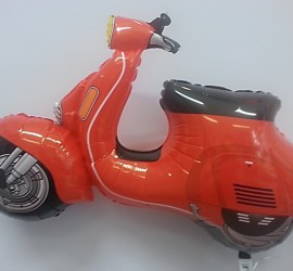 Folienballon Vespa rot