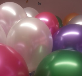 Latexballons bunt