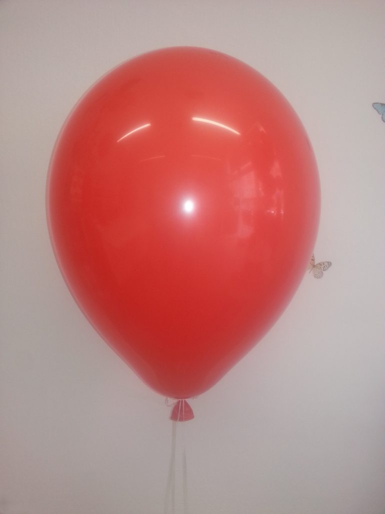 Latexballon rot