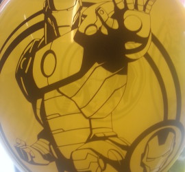 Latexballon gelb Avengers