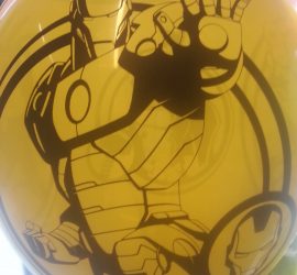 Latexballon gelb Avengers