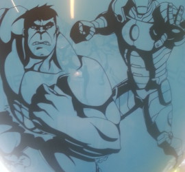 Latexballon blau Avengers