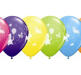 Latexballons Tierparty diverse Farben