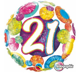 Folienballon 21