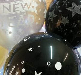Latexballons Happy New Year diverse