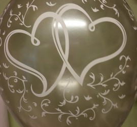 Luftballon mit Herzen