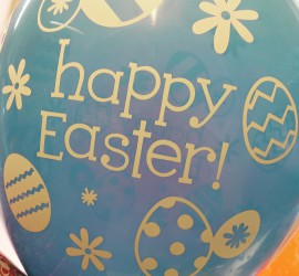 Latexballon happy Easter