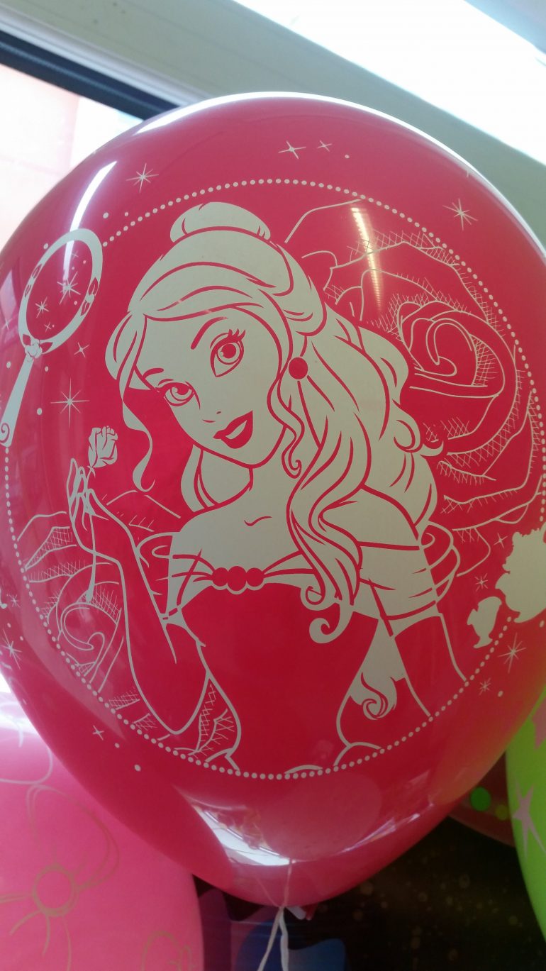 Latexballon mit Belle
