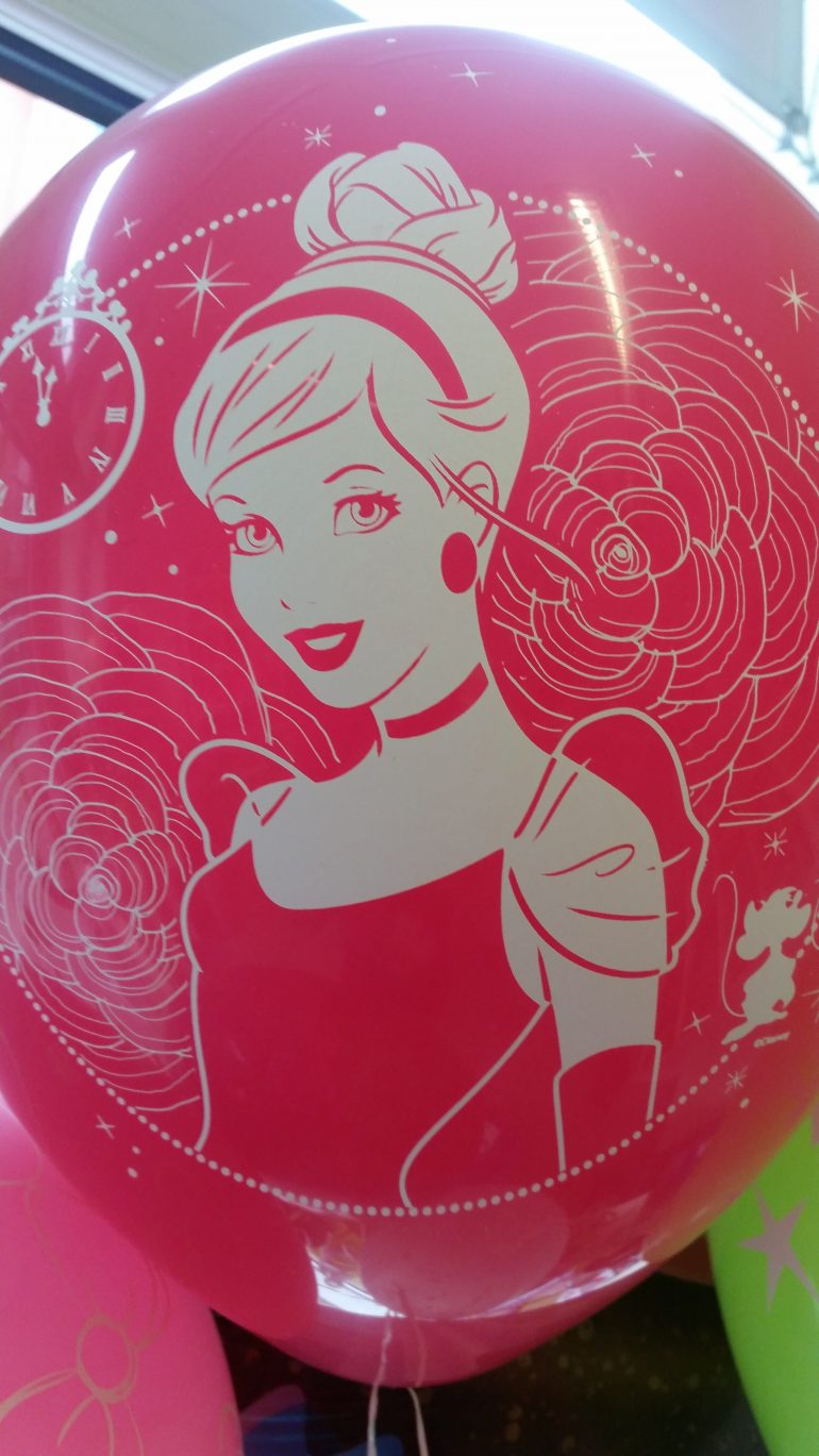 Latexballon mit Cinderella