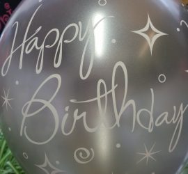 Latexballon Happy Birthday