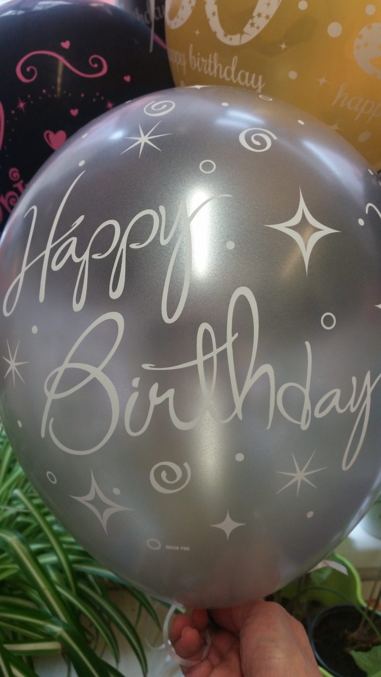 Latexballon Happy Birthday