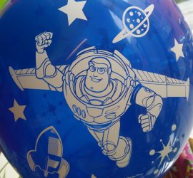 Latexballon mit Buzz Lightyear