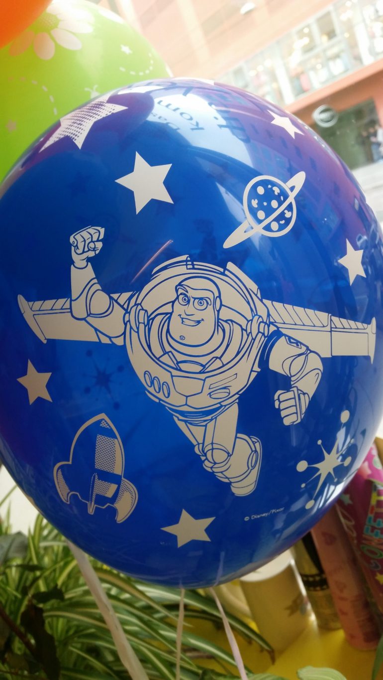 Latexballon mit Buzz Lightyear