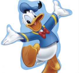 Folienballon Donald Duck