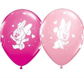 Latexballon Minniemouse Baby