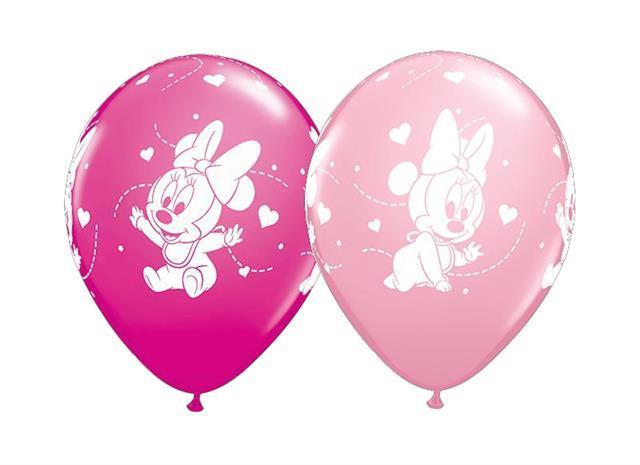 Latexballon Minniemouse Baby