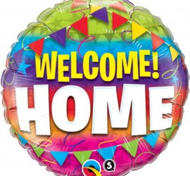 Folienballon WELCOME HOME