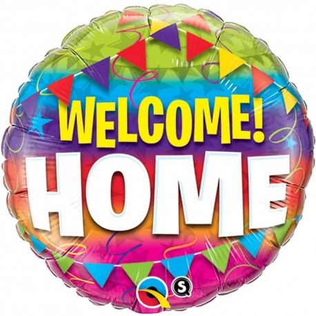 Folienballon WELCOME HOME