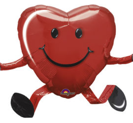 Airwalker Folienballon Herz