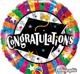 Folienballon Congratulations