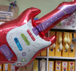 Folienballon Gitarre