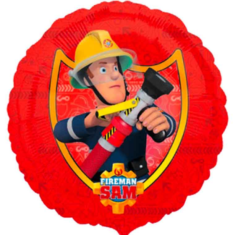 Folienballon Feuerwehrmann Sam