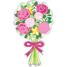 Folienballon Blumenstrauss