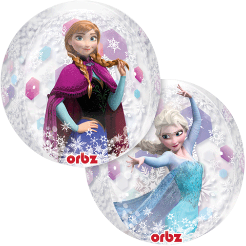 Anna und Elsa Frozen Ballon