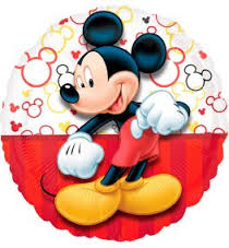 Mickey Mouse Folienballon rund 45 cm