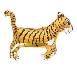 Tiger - fliegender Folienballon, 90 cm, Tiere