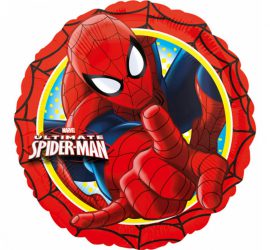 Spiderman - Folienballon rund, 45 cm